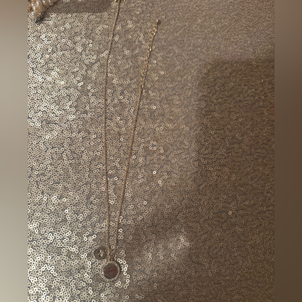 New Kate Spade Gold and Silver Pendant Necklace